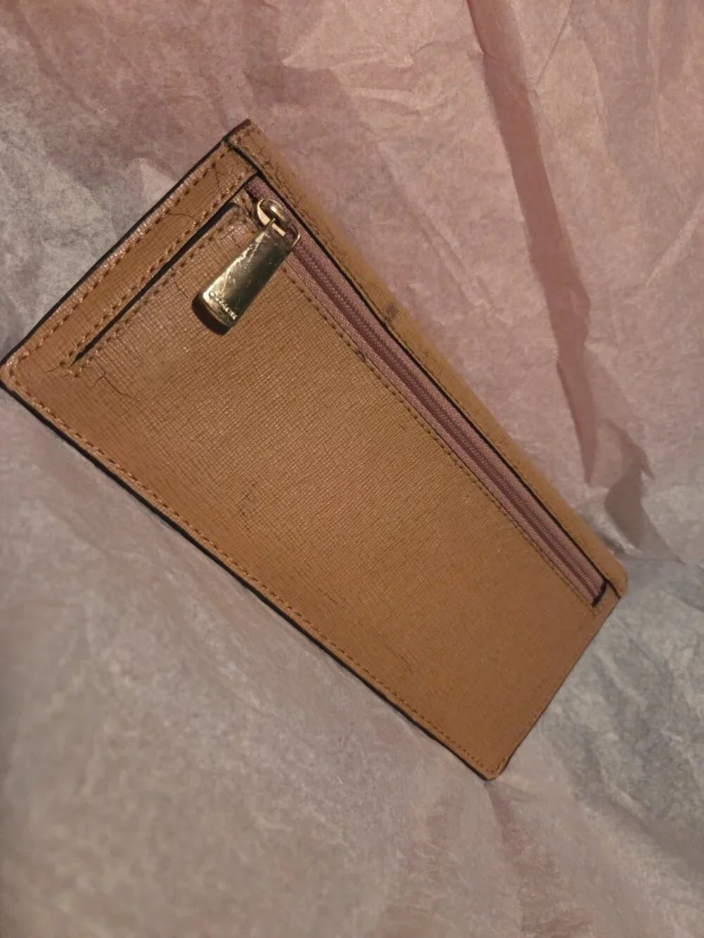 Coach Saffiano Slim Wallet